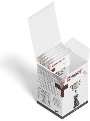 Supravet Toz Probiyotik + Prebiyotik Köpek Bağışıklık Sistemi Güçlendirici 30 Adet x 1.5 Gr.