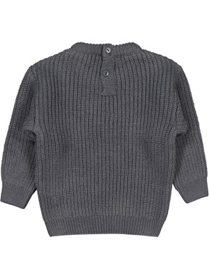 Civil Baby Basic Triko 6-18 Ay Kazak - Gri 6-9 Ay