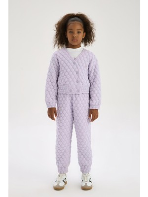 Beverly Hills Polo Club Bg Store Kız Çocuk Lila Eşofman Üstü