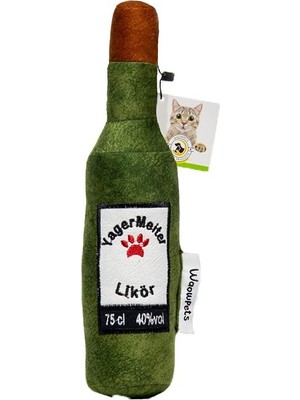 Bottle Toy, Köpek Oyuncağı, Kedi Oyuncağı, Peluş Oyuncak (Yeşil)