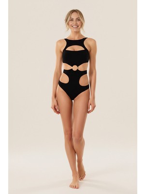 Ayyıldız 3016 Siyah Mayokini