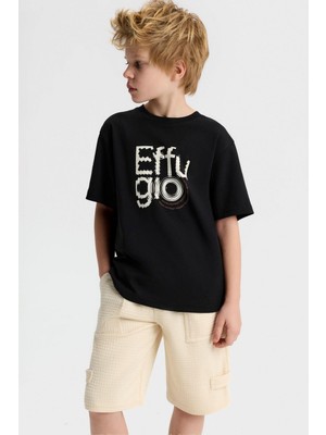 Nk Erkek Çocuk Marco Tshirt 8-14 Yaş Siyah