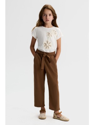 Nk Kız Çocuk Vuela Pantolon 8-14 Yaş Kahverengi