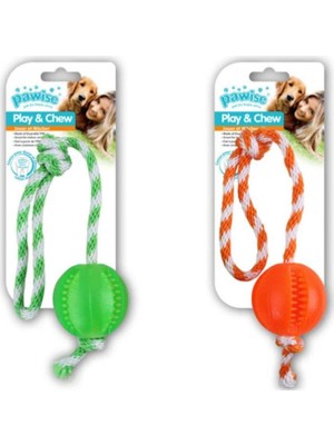 Kemirme Oyuncağı Ipli Top 40 cm