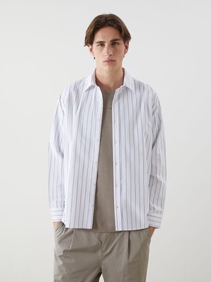 Lc Waikiki Yeni Sezon Rahat Kalıp Uzun Kollu Çizgili Erkek Gömlek