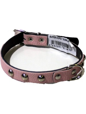 Buffer Yumuşak Dokulu Deri Köpek Gezdirme Boyun Tasması Medium