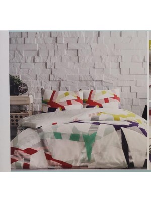 TAÇ.(60311114)-RNF Tek Kslk Nevresım Takımı Crımson Turkuaz