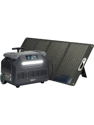 Initial Entropy Energy Solar Veteran Paketi (P3200 Taşınabilir Güç Kaynağı + SP400 Taşınabilir Solar Panel)