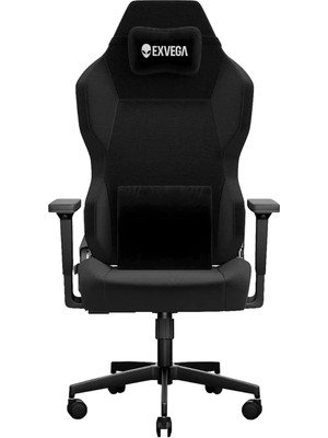 Exvega Andromeda 2025 Masajlı Koltuğu Dokuma Kumaş (Siyah)