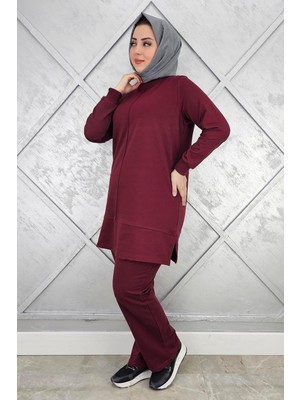 Pys Giyim Kadın Nervür Dikim Tesettür Takım