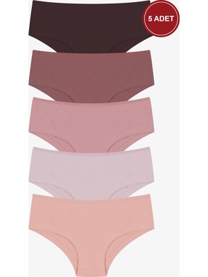 Koza İç Giyim Kadın 5'li Likralı Hipster