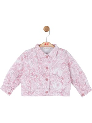 Nk Kız Bebek Powder Ceket 1-4 Yaş Pudra