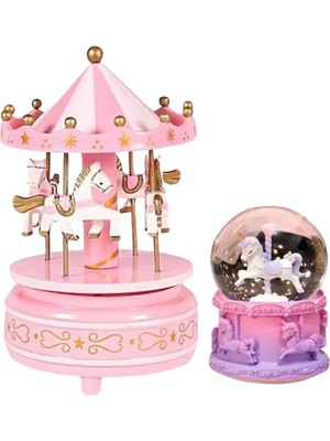 Atlı Karınca Unicorn Işıklı ve Müzik 2 Li Set