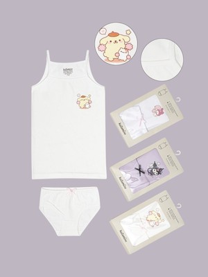 Ugly Duck Pompompurin Atlet Slip Set - Ekru