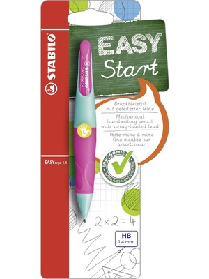 Stabılo Easyergo 1.4 Sol - Ergonomik Mekanik Kurşun Kalem - Neon Pembe Blister