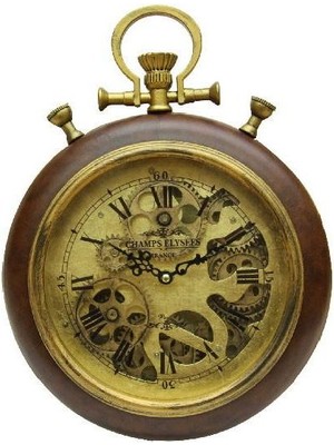 Katre46 Saat Çarklı Köstek Modeli Duvar Saati Dekoratif Hediyelik