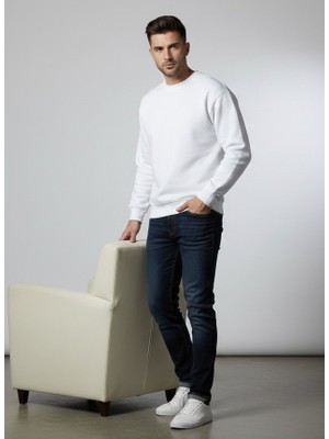 Unique Core Basic Kışlık Içi Polarlı Sweatshirt