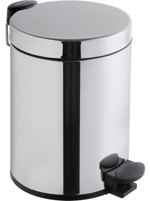 Arkitekta A44056 Çöp Kovası, 12 Litre, Parlak Paslanmaz Çelik Kaplama