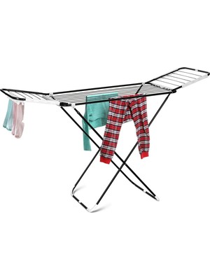 Doğrular Perilla Avrora White Kurutmalık Kalın Telli Kanatlı Çamaşır Kurutma Askısı Beyaz - KMU17009