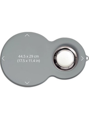 Catit Kedi Suluk ve Mama Altlığı Medium Boy