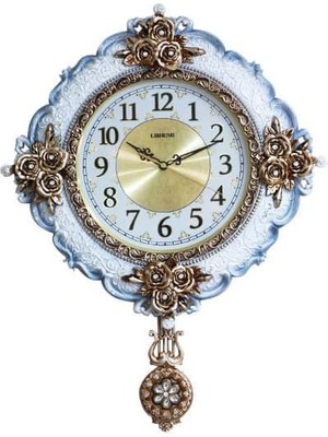 Katre46 Sarkaçlı Duvar Saati Ofis Ev Dekoratif Hediyelik