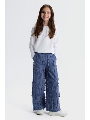 Nk Kız Çocuk Jülide Pantolon 8-14 Yaş Indigo