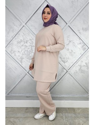 Pys Giyim Kadın Nervür Dikim Tesettür Takım