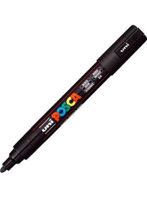 Uni Kalem 5m Set 1.8-2.5 mm Keçe Uçlu (Siyah)