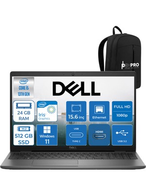 Dell N3409PVNB3530 Vostro 3530 I5-1334U 24GB 512GB SSD 15.6" W11P