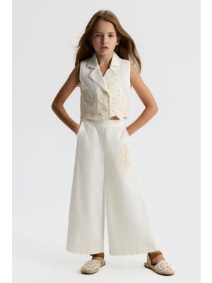 Nk Kız Çocuk Opal Takım 8-14 Yaş Ekru