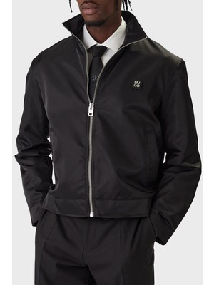 Hugo Regular Fit Dik Yaka Logolu Mont Erkek MONT 50552664 001