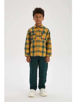 Beverly Hills Polo Club Bg Store Erkek Çocuk Desenli Gömlek