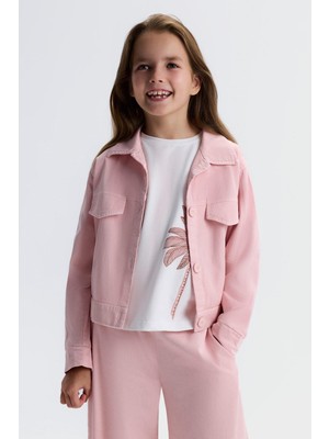 Nk Kız Çocuk Amber Ceket 8-14 Yaş Pudra