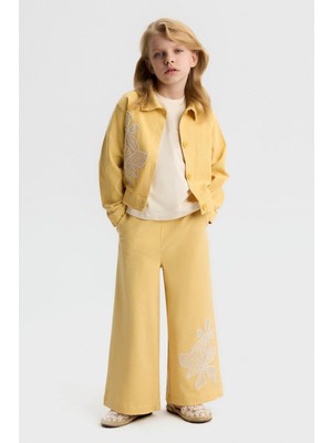 Nk Kız Çocuk Stella Ceket 4-8 Yaş Sarı
