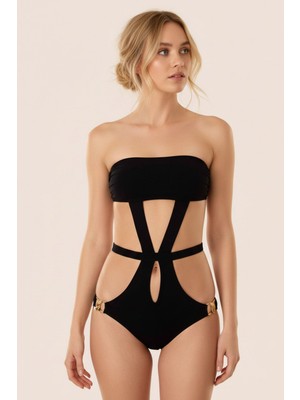 Ayyıldız 3022 Siyah Mayokini