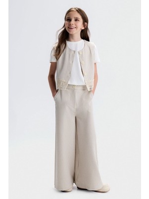 Nk Kız Çocuk Mare Yelek 8-14 Yaş Vizon