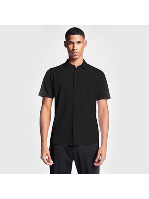 Lescon 26S-1207-26B Erkek Kısa Kol Spor Gömlek