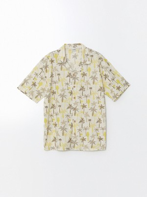 Lc Waikiki Yeni Sezon Desenli Kısa Kollu Erkek Çocuk Gömlek