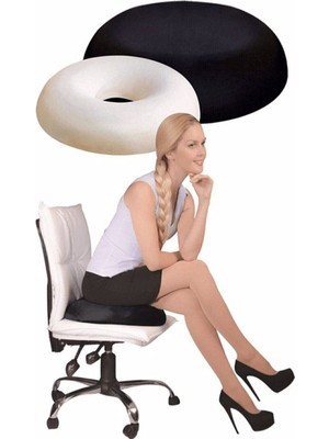 Ht Sağlık Yuvarlak Şekil Poliüretan Ortopedık Minder Hemoroıd Koksiks Dekubitus Hamile