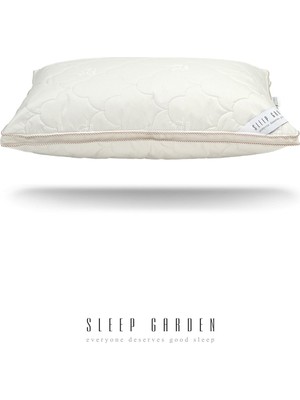 Sleep Garden Deve Tüyü Yastık 50X70 Jüt Keten Çantalı