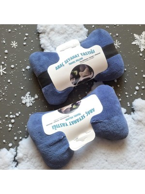 Kapella Kemik Boyun Yastık 2'li Mavi