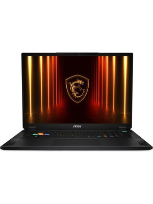 MSI Msı Stealth 18 Hx Aı A2XWIG-021TR Intel Core Ultra 9 275HX 64 GB Ram 2 Tb SSD Geforce RTX5080 18" 120Hz Windows 11 Pro KN42