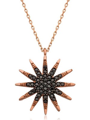 Katre46 925 Ayar Gümüş Kutup Yıldızı Kadın Gümüş Kolye