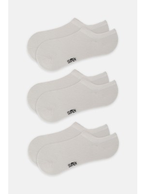 Suwen Görünmez 3 Lü Modal Sneaker Çorap