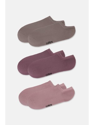 Suwen Görünmez 3 Lü Modal Sneaker Çorap