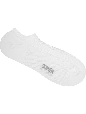 Suwen Kadın Knit Sneaker Çorap