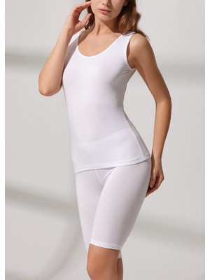 Suwen Soft Touch Dizüstü Tayt - Beyaz