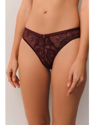 Suwen Pearl Dantelli Slip Külot