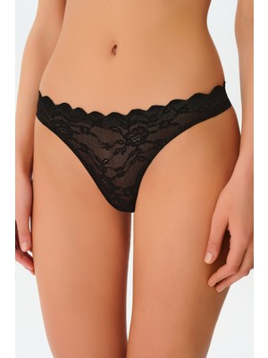 Suwen Invisible Soft Dantelli String Külot