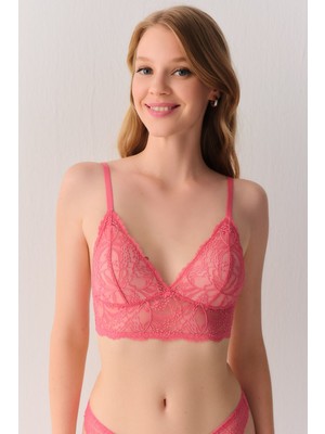 Suwen Tender Leaves Dantelli Desteksiz Balensiz Bralet